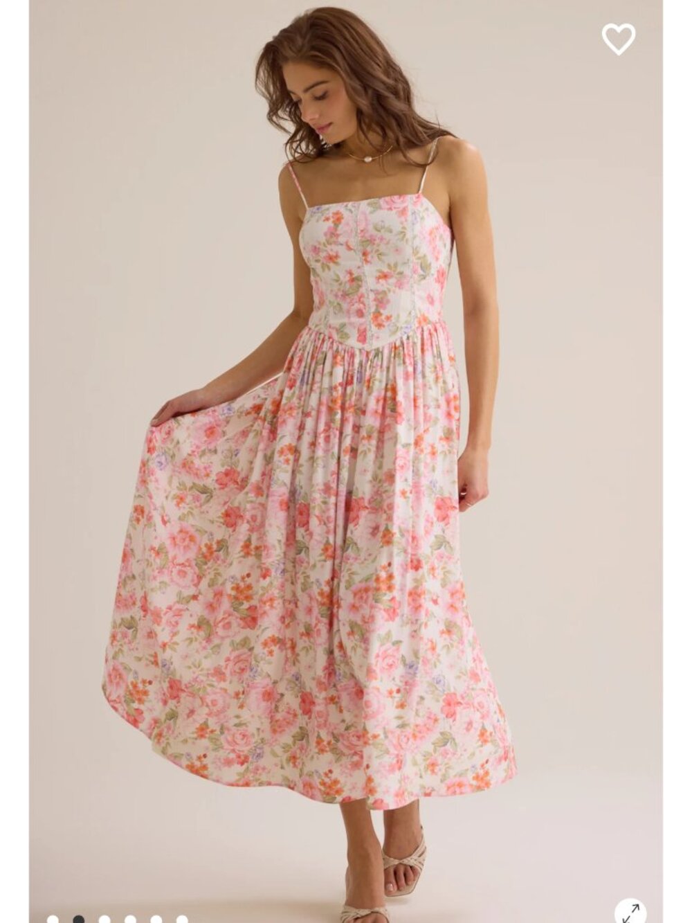 Altar'd State Solenne Floral Maxi Dress NWT Floral Summer Maxi Dress